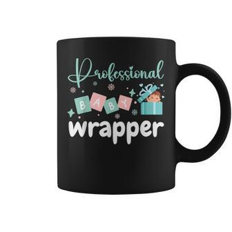 Professional Baby Wrapper Christmas Nurse Mother Baby Coffee Mug - Monsterry