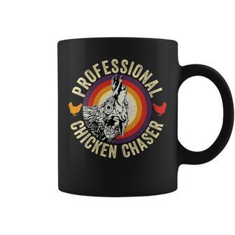 Professional Chicken Chaser Chicken Whisperer Farmer Coffee Mug - Monsterry AU