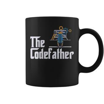 Programmer Dad Nerdy Computer Geeky Father Database Papa Coffee Mug - Monsterry DE