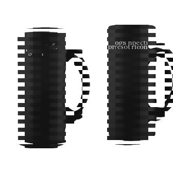 Progress Not Perfection Coffee Mug - Monsterry