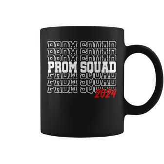 Prom Squad 2024 Prom Class Of 2024 Graduate Coffee Mug - Thegiftio UK