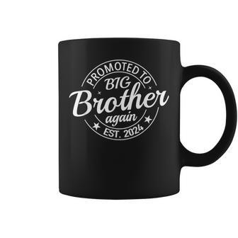 Promoted To Big Brother Again 2024 Pregnancy Baby Reveal Coffee Mug - Monsterry AU