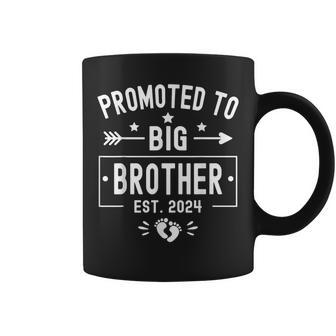 Promoted To Big Brother Est 2024 Soon To Be Big Brother 2024 Coffee Mug - Seseable