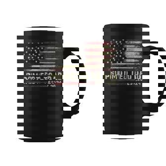 Promoted To Godfather Est 2024 First Time Daddy Father's Day Coffee Mug - Thegiftio UK