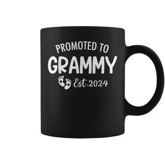 Promoted To Grammy Est 2024 Soon To Be Grammy Coffee Mug - Thegiftio UK