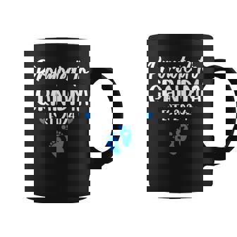 Promoted To Grandma Est 2024 New Grandma Grandmother Boy Coffee Mug - Thegiftio