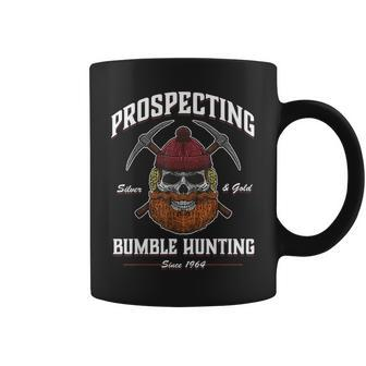 Prospecting Silver & Gold Bumble Hunting Since 1964 Coffee Mug - Seseable