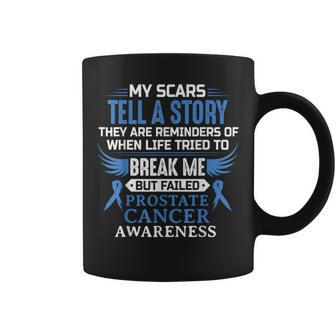 Prostate Cancer Awareness Survivor Ribbon Apparel Coffee Mug - Thegiftio UK