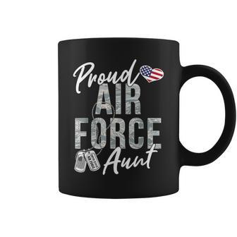 Proud Air Force Aunt Us Air Force Graduation Aunt Usaf Aunt Coffee Mug | Mazezy