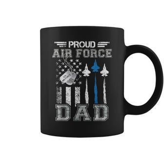 Proud Air Force Dad Us Air Force Graduation Dad Coffee Mug - Monsterry