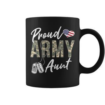 Proud Army Aunt Army Graduation Aunt Us Army Aunt Coffee Mug - Thegiftio UK