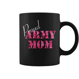 Proud Army Mom Pink Digital Camo Coffee Mug - Monsterry UK
