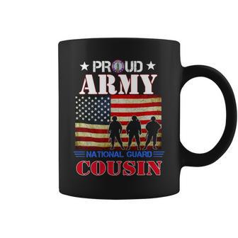 Proud Army National Guard Cousin Flag Veteran Coffee Mug - Monsterry AU