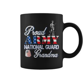 Proud Army National Guard Grandma Air Force Veterans Day Coffee Mug - Monsterry UK