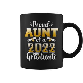 Proud Aunt Of A Class Of 2022 Graduate Senior Graduation Coffee Mug - Monsterry