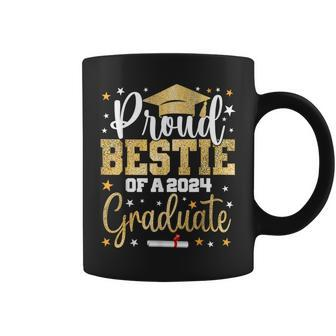 Proud Bestie Of A 2024 Graduate Class Graduation Best Friend Coffee Mug - Monsterry CA