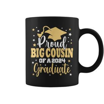Proud Big Cousin Of A 2024 Graduate Class Senior Graduation Coffee Mug - Monsterry