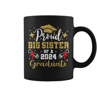 Proud Big Sister Class Of 2024 Graduate Senior Graduation Coffee Mug - Thegiftio UK