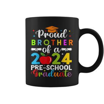 Proud Brother Of 2024 Pre-School Graduate Graduation Pre-K Coffee Mug - Seseable