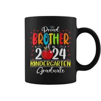 Proud Brother Of A Class Of 2024 Kindergarten Graduate Coffee Mug - Seseable