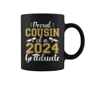 Proud Cousin Of A Class Of 2024 Graduate Senior Graduation Coffee Mug | Mazezy