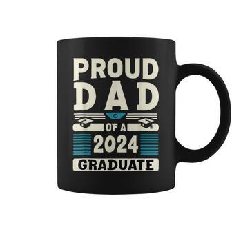 Proud Dad Of A 2024 Graduate Father Day Boy Friend Coffee Mug - Thegiftio UK