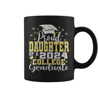 Proud Daughter Of 2024 College Graduate Family 24 Graduation Coffee Mug - Thegiftio UK