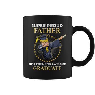 Proud Father Of 2018 Graduate Dab Girl Grad Senior Coffee Mug - Monsterry UK