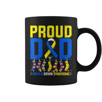 Proud Father World Down Syndrome Dad 2024 Coffee Mug - Seseable
