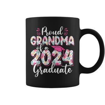 Proud Grandma Of A 2024 Graduate Family Graduation Coffee Mug - Thegiftio UK