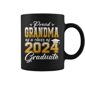 Proud Grandma Of An Awesome 2024 Graduate Family College Coffee Mug | Mazezy UK