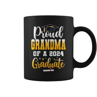 Proud Grandma Of A Class Of 2024 Graduate Senior Grandma Coffee Mug - Thegiftio UK