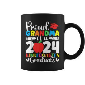 Proud Grandma Class Of 2024 Kindergarten Graduate Graduation Coffee Mug - Monsterry AU