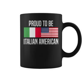 Proud To Be Italian American Coffee Mug - Monsterry