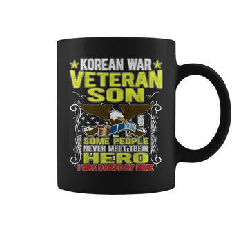 Proud Korean War Veteran Son Military Veterans Child Coffee Mug - Monsterry CA