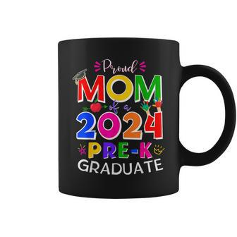 Proud Mom Of A 2024 Pre-K Graduate Senior Family Coffee Mug - Monsterry CA