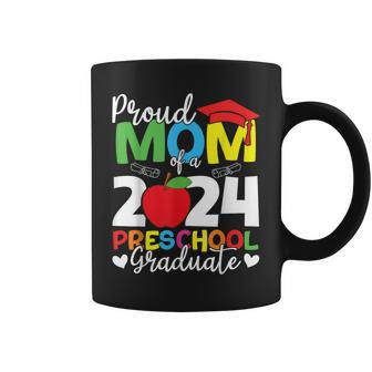 Proud Mom Of A 2024 Preschool Graduate Graduation Coffee Mug - Thegiftio UK