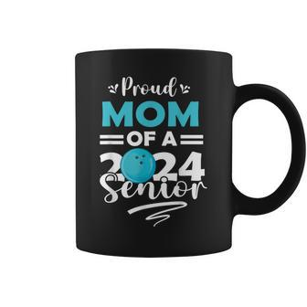 Proud Mom Of A 2024 Senior Graduate Senior Bowling Coffee Mug | Mazezy