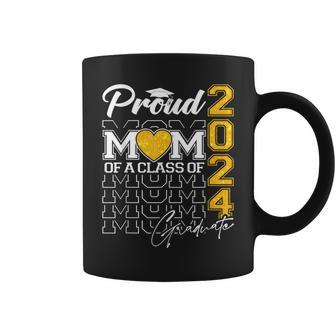 Proud Mom Of A Class Of 2024 Graduate Cute Senior 24 Coffee Mug - Thegiftio UK