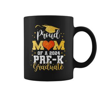 Proud Mom Of A Class Of 2024 Graduate Pre-K Graduation Coffee Mug - Seseable