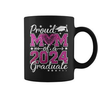 Proud Mom Of A Class Of 2024 Graduate 2024 Senior Mom 2024 Coffee Mug - Seseable