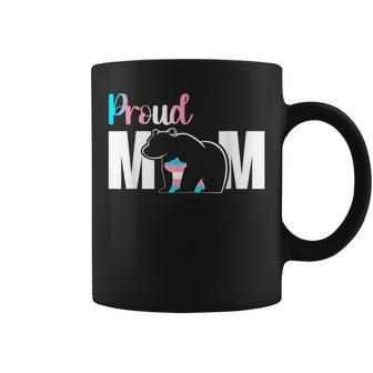 Proud Mom Mother's Day Transgender Lgbt Mama Bear Hug Love Coffee Mug - Monsterry CA