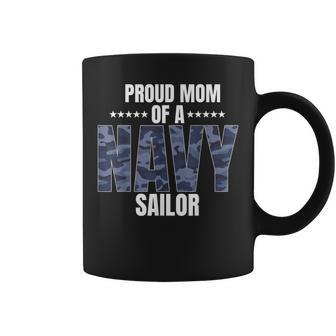 Proud Mom Of A Navy Sailor Veteran Day Coffee Mug - Monsterry UK
