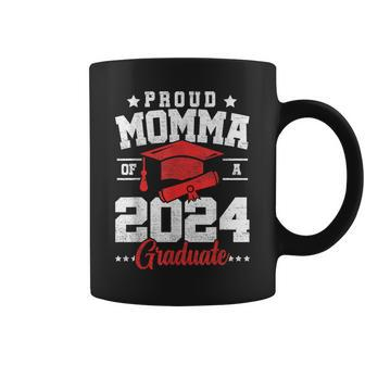 Proud Momma Of A Class Of 2024 Graduate Senior Graduation Coffee Mug - Monsterry UK