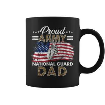 Proud National Guard Dad American Veteran Coffee Mug - Monsterry DE
