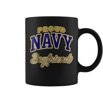Proud Navy Boyfriend Coffee Mug - Monsterry