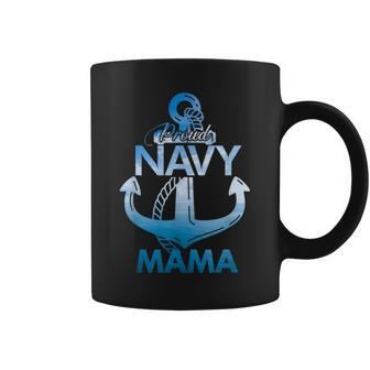 Proud Navy Mama Lover Veterans Day Coffee Mug - Monsterry UK