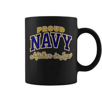 Proud Navy Motherinlaw Coffee Mug - Monsterry CA