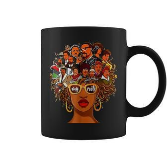 Proud Of My Roots Junenth Black History Melanin Women Coffee Mug | Mazezy UK