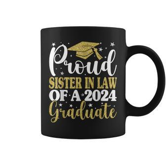 Proud Sister In Law Of A 2024 Graduate Graduation Family Coffee Mug - Thegiftio UK